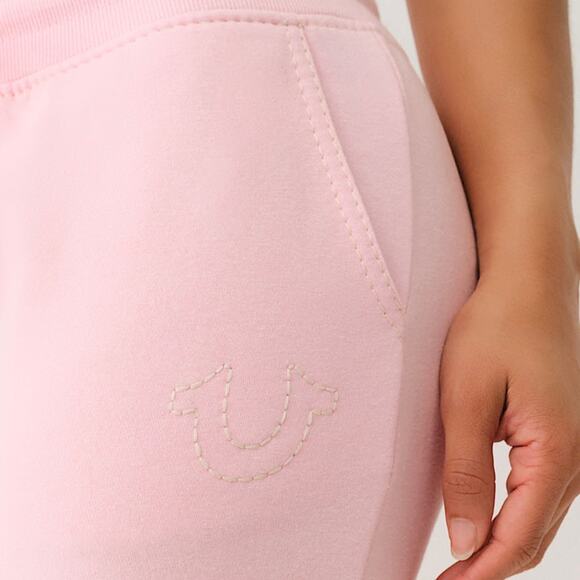 NWT True Religion Big‎ T Logo Jogger in Orchid Pink Women’s Size Small - Picture 2 of 10